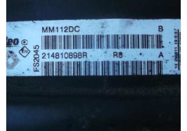 Вентилятор радіатора Renault 1,5 dci, 214810898R *
